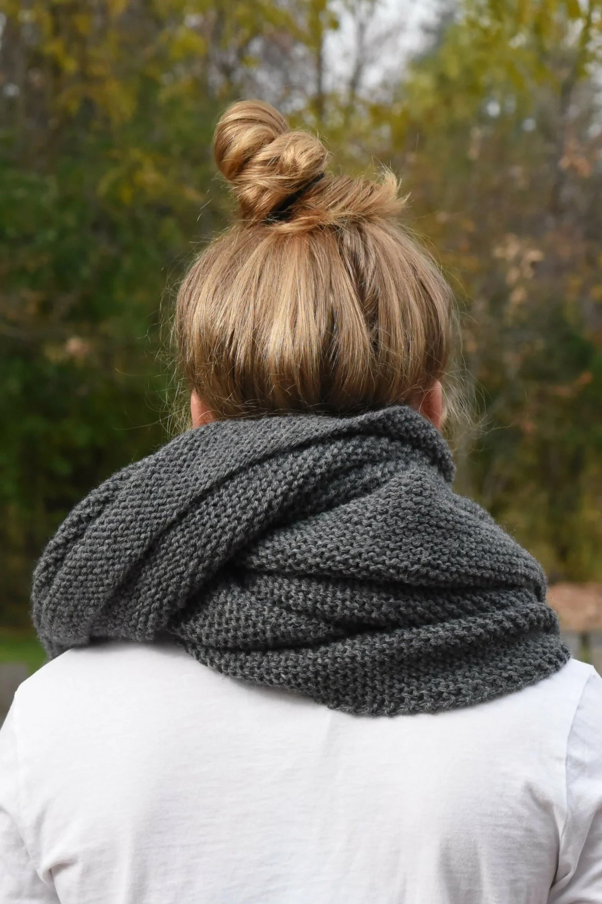 Arlette Blanket Scarf Wrap (Knit)
